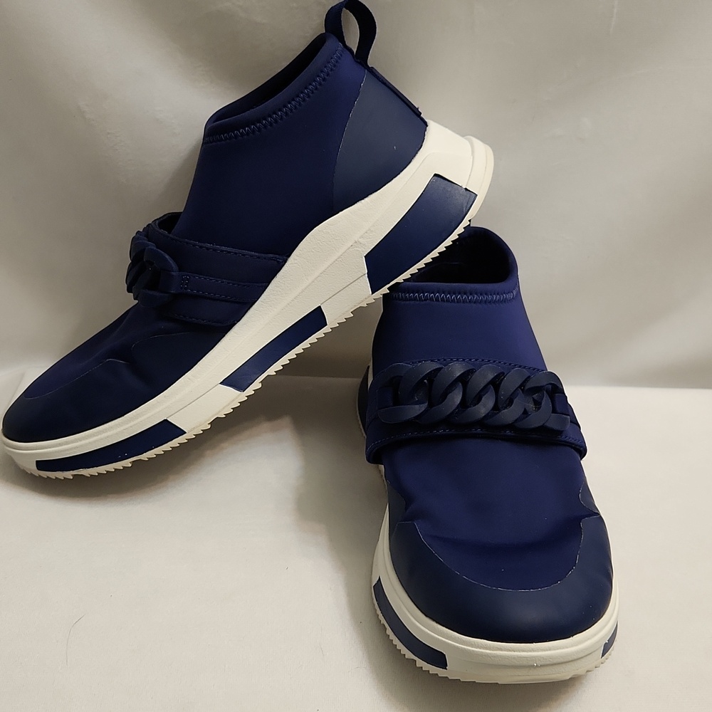 Fitflop Heda Chain Slip-On Sneaker Midnight Blue Sneakers (W Size 7)